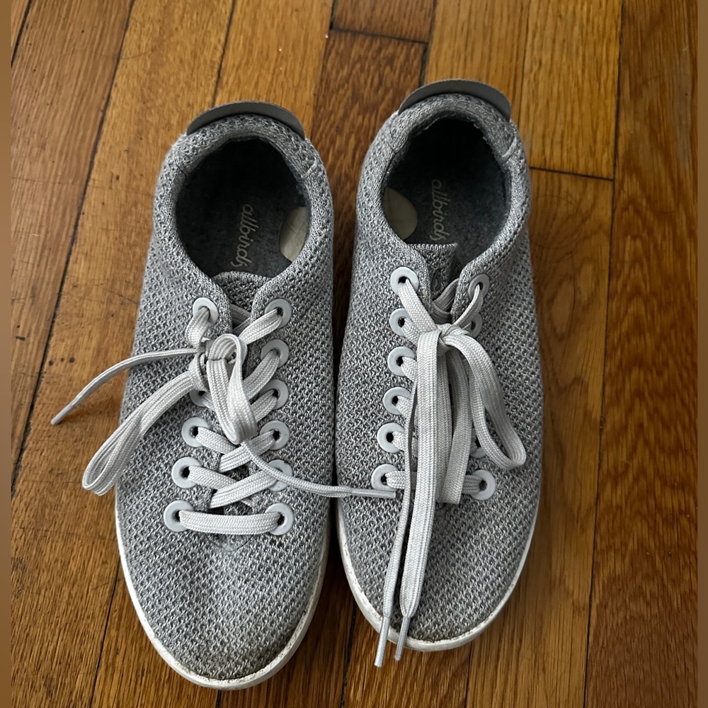Allbirds “Tree Piper in Luna” Size 8 Women
